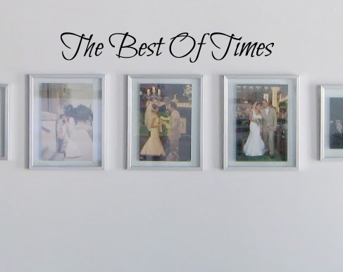 Best Of Times Handwriting Wall Decal