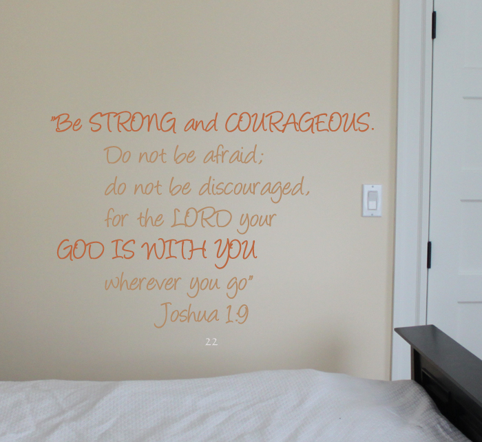 Joshua 19 Wall Decal