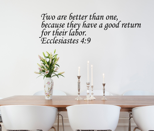 Ecclesiastes Wall Decal 