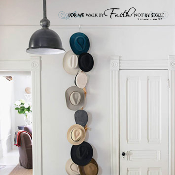 Walk By Faith Wall Decal 