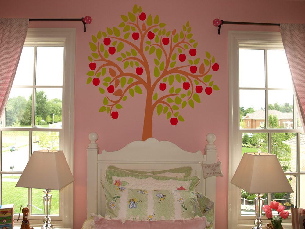 Apple Tree Wall Decal 