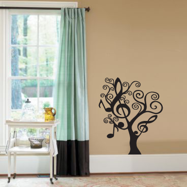 Music Tree Wall Decal