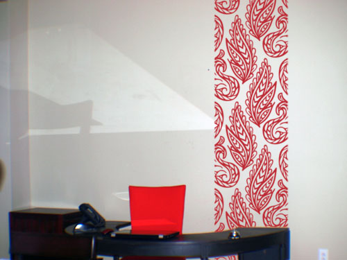 Funky Fronds Wall Runner Decal 