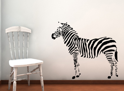 Zebra Wall Decal