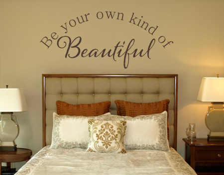 Be Your Own Kind Of Beautiful II Wall Decals  