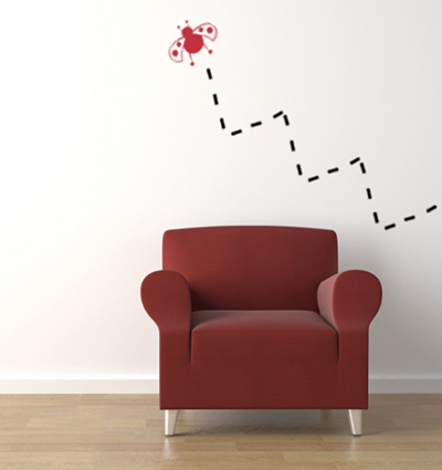 Bugs Ladybugs Wall Decal