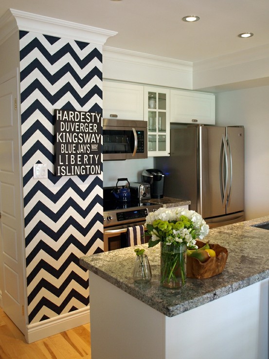 Chevron Pattern Wall Decal