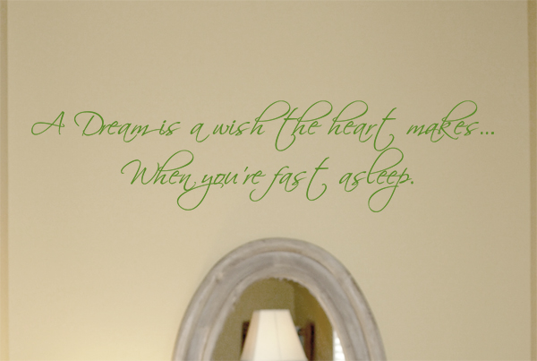 Wish Your Heart Makes Wall Decals