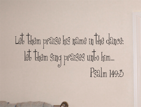 Sing Praises Wall Decal