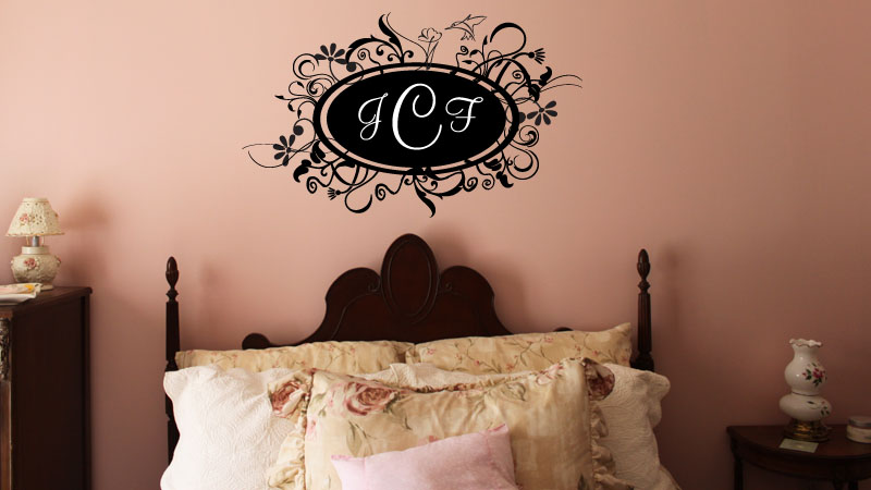 Monogram Fun Frame Wall Decal