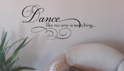 Dance Like Wall Decal