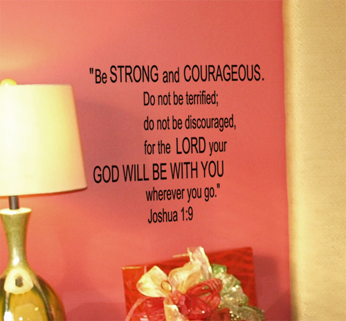 Joshua 19 Wall Decal