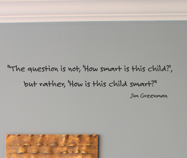 How Is This Child Smart Wall Decal