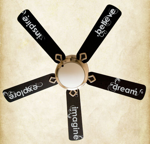 Fan Words Wall Decals  