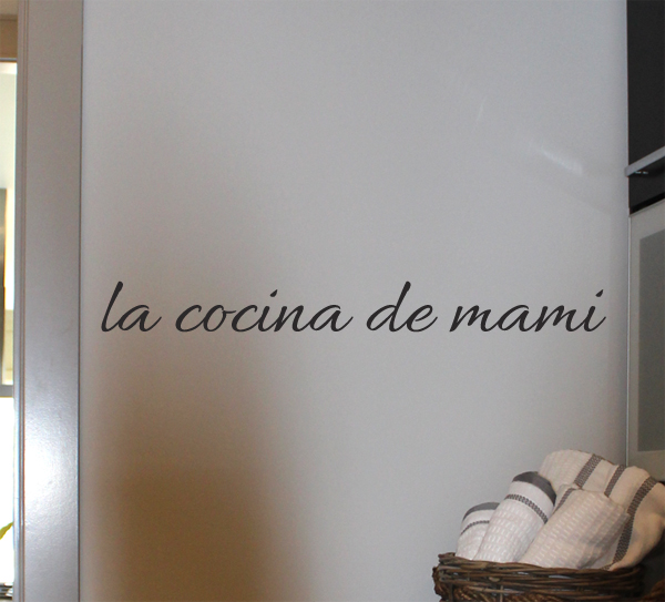 La Cocina De Mami Wall Decal