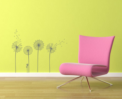 Dandelion Set Wall Decal