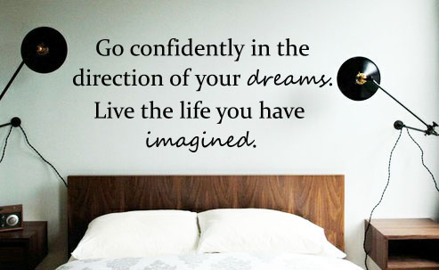 Direction Of Your Dreams Wall Decal