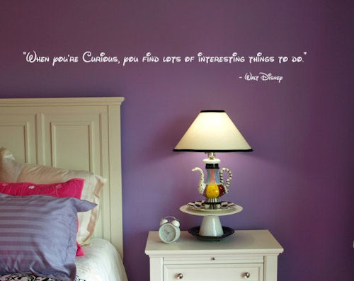 Curious Interesting Things Wall Decals   