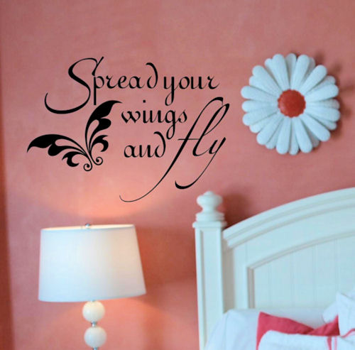 Spread Your Wings Wall Decals