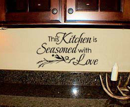 Seasoned with Love Wall Decal