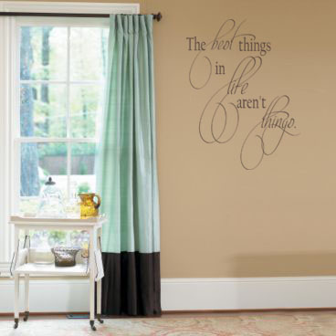 Best Things In Life Wall Decal