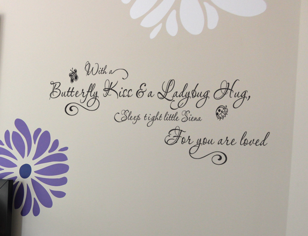 Sleep Tight Name Wall Decals