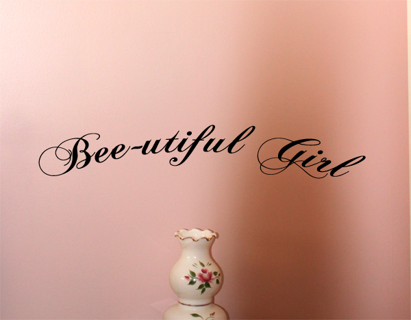 Bee-Utiful Baby Wall Decal