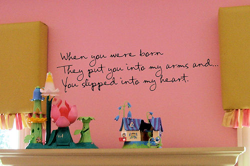 When You Were Born Wall Decals