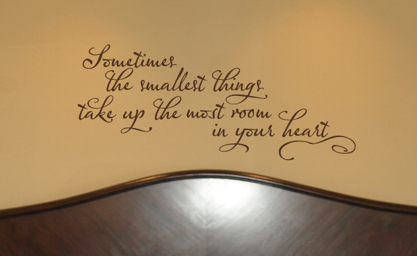 Smallest Things Wall Decals