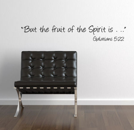 But The Fruit Of The Spirit Wall Decal   
