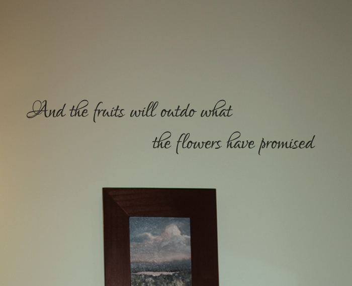 Fruits Will Outdo Wall Decal   