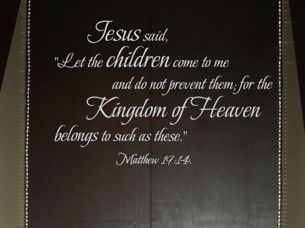 Let The Children Come To Me Wall Decals  
