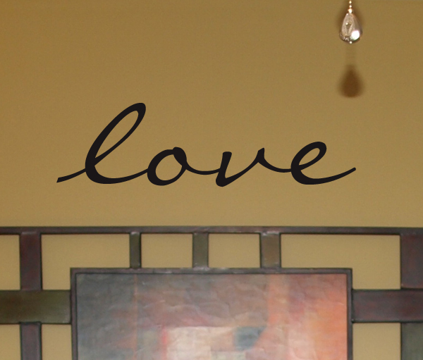 Love Wall Decal