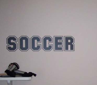 Soccer Wall Decal