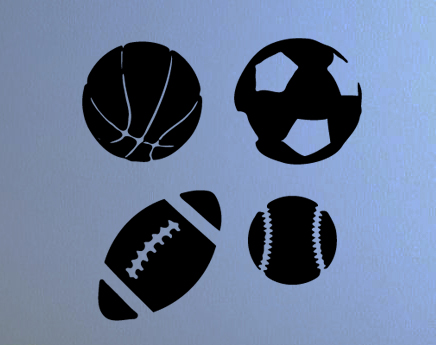 Sports Ball Pack Wall Decal