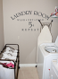 Laundry Room 5 Cents Wall Decal