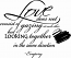 Love Does Not Consist | Wall Decal