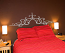 Wrought Iron Headboard | Wall Decal