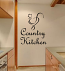 Country Kitchen Wall Decal