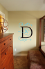 Monogram Overlay Wall Decal