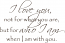 I Love You | Wall Decal