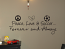 Peace Love Soccer Wall Decal