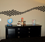 Checkerboard Border Wall Decal