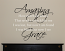 Amazing Grace Wall Decal