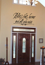 Bless Home & All Who Enter Wall Decal