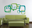 Retro Squares Wall Decal 