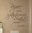 Rejoice In Hope Wall Decal  