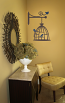 Open Corner Cage Wall Decal