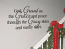 God Grant Us The Grace Wall Decals   