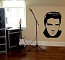 Famous Faces Elvis Wall Decal